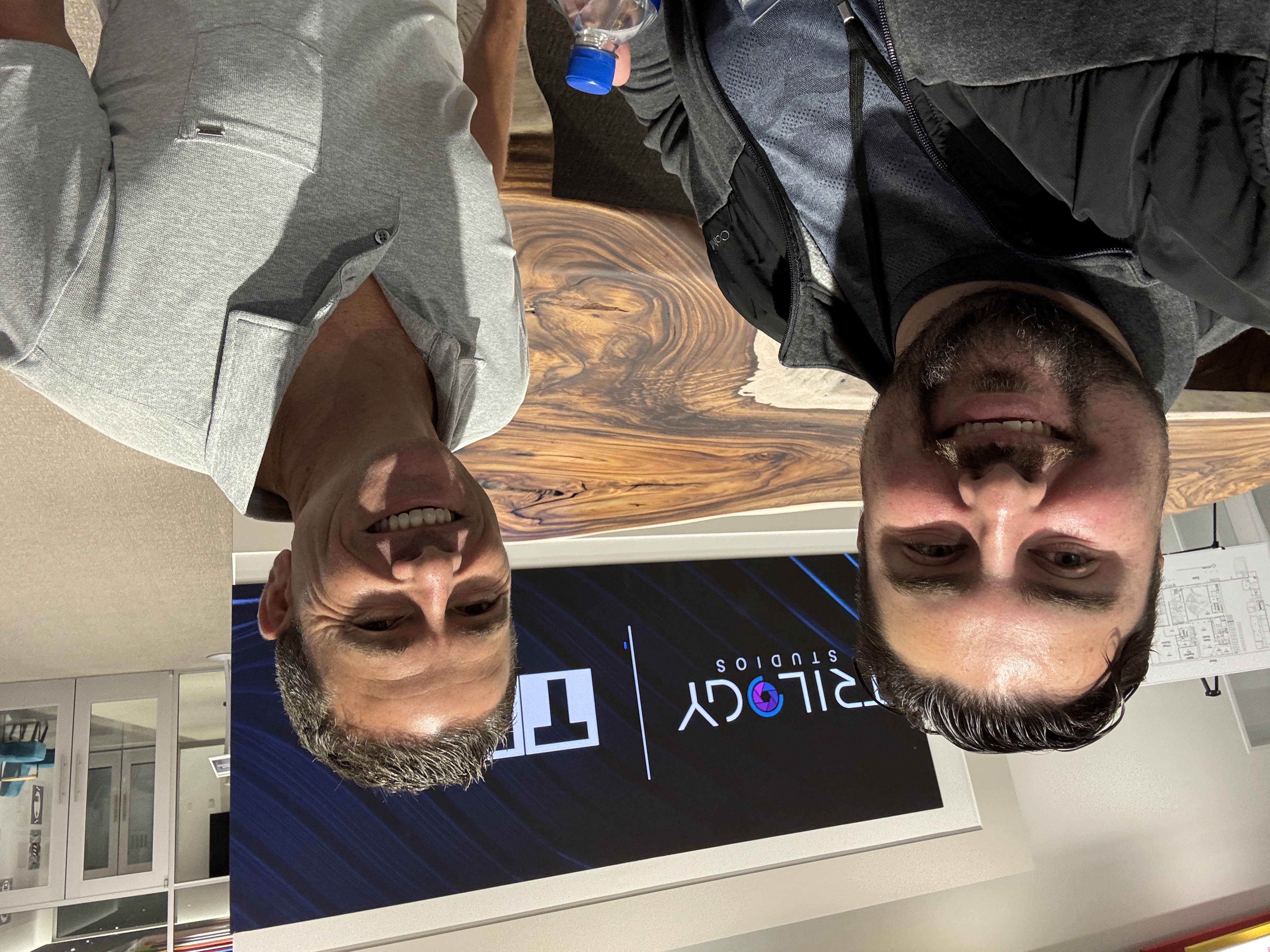 Eric with Joe, 8-figure exit mentor
